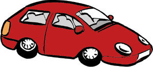 Zeichnung eines Autos
